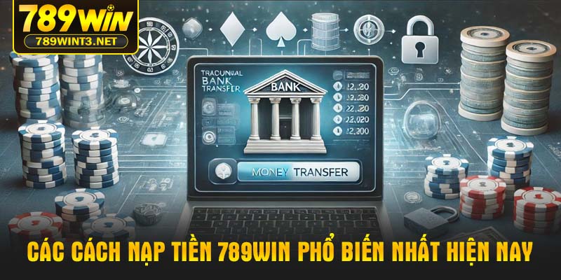 Các cách nạp tiền 789WIN phổ biến nhất hiện nay