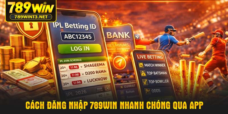 Cách Đăng nhập 789WIN nhanh chóng qua app
